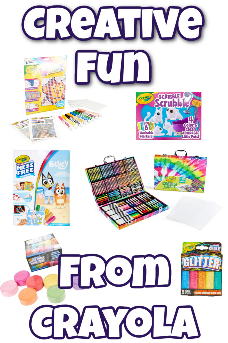 The Best Creative & Fun Crayola Goodies {Available On Amazon}.