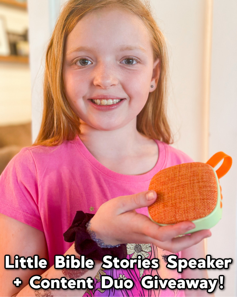 Little Bible Stories Speaker Giveaway