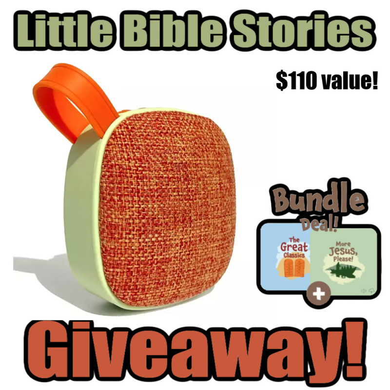 Little Bible Stories Speaker Giveaway