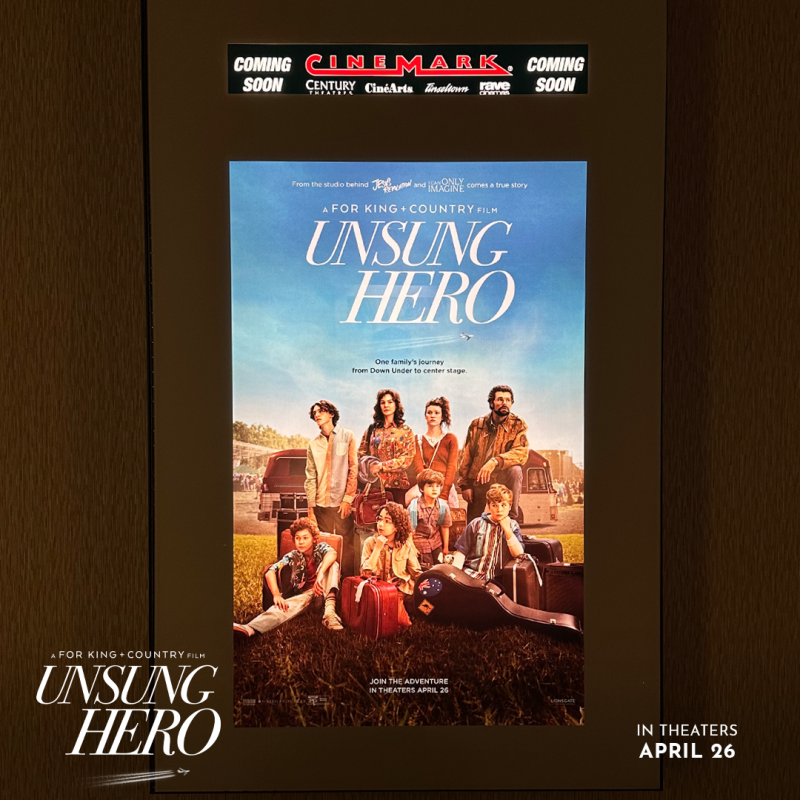 Unsung Hero The Movie - In Theaters Starting April 26th {+ Amazon GC Giveaway}