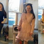 Nadine west spring outfits collage