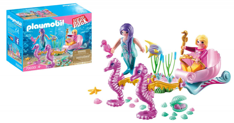 Playmobil Seahorse Carriage and Figure Pack Playset.