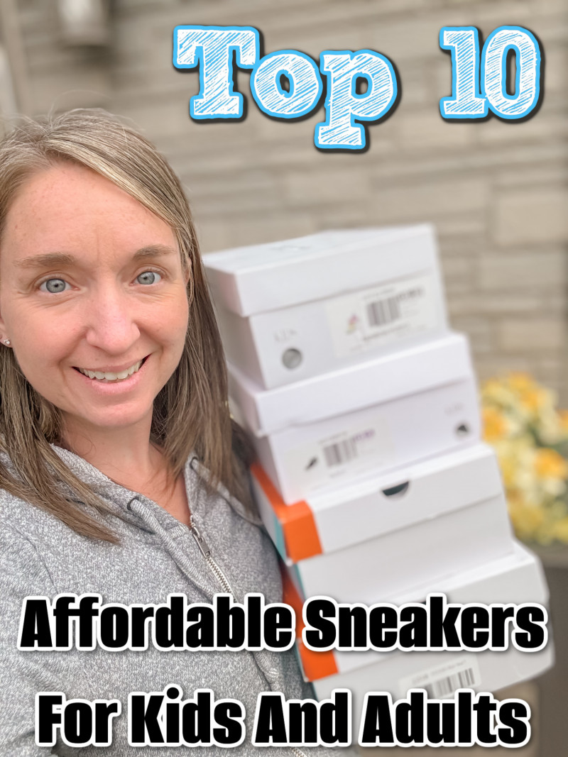 Top 10 Affordable Sneakers For Kids And Adults.