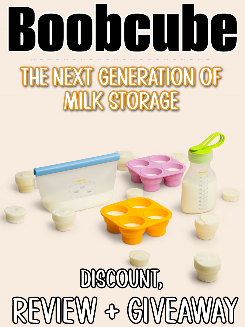 Boobcube: The Next Generation of Milk Storage {+ Discount Code And Giveaway!}