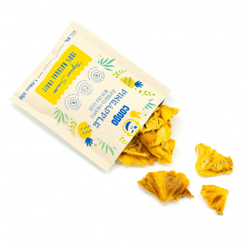Congo dried fruits pineapple snacks