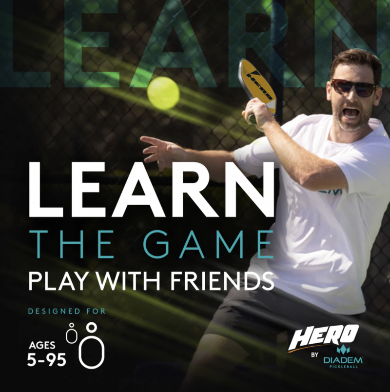 Diadem Sports Hero Pickleball Starter Kit Giveaway.