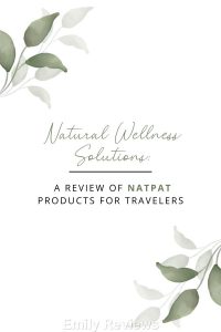 Natural Wellness Solutions: A Review of NATPAT Products for Travelers ...