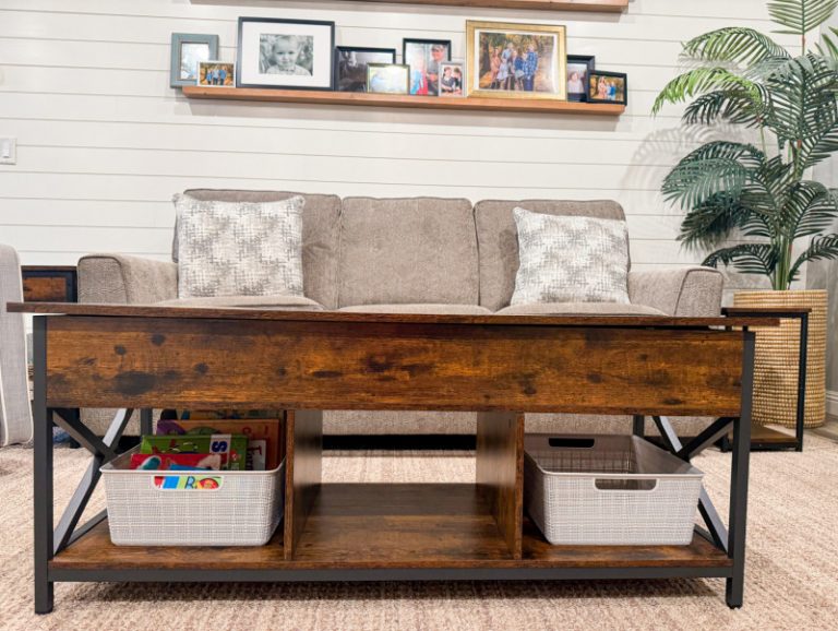 VASAGLE Lift Top Coffee Table + Side Table Review Emily Reviews