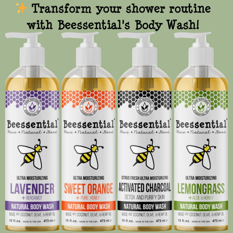 Beessential Body Wash.