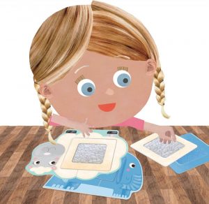 Headu Montessori Animal Fun – Taktiles Puzzle Mit 40 Teilen Zum Tiere Bauen, Made In Italy