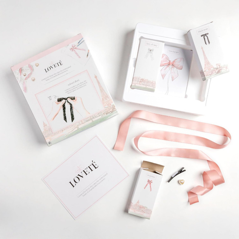Loveté Hair Bow Tying Set.