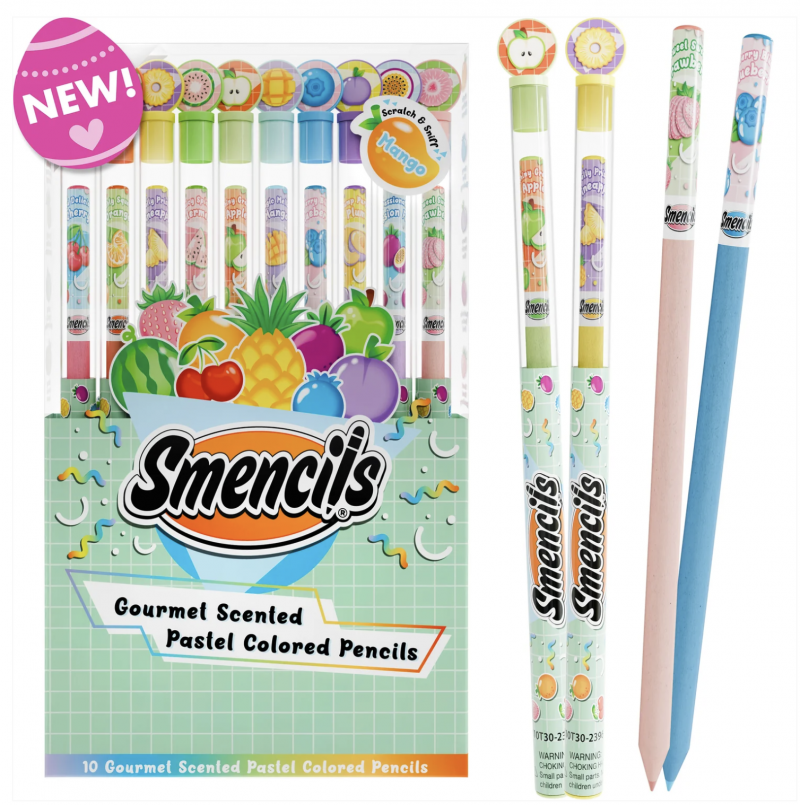 ScentCo Pastel Colored Smencils 10-Pack.