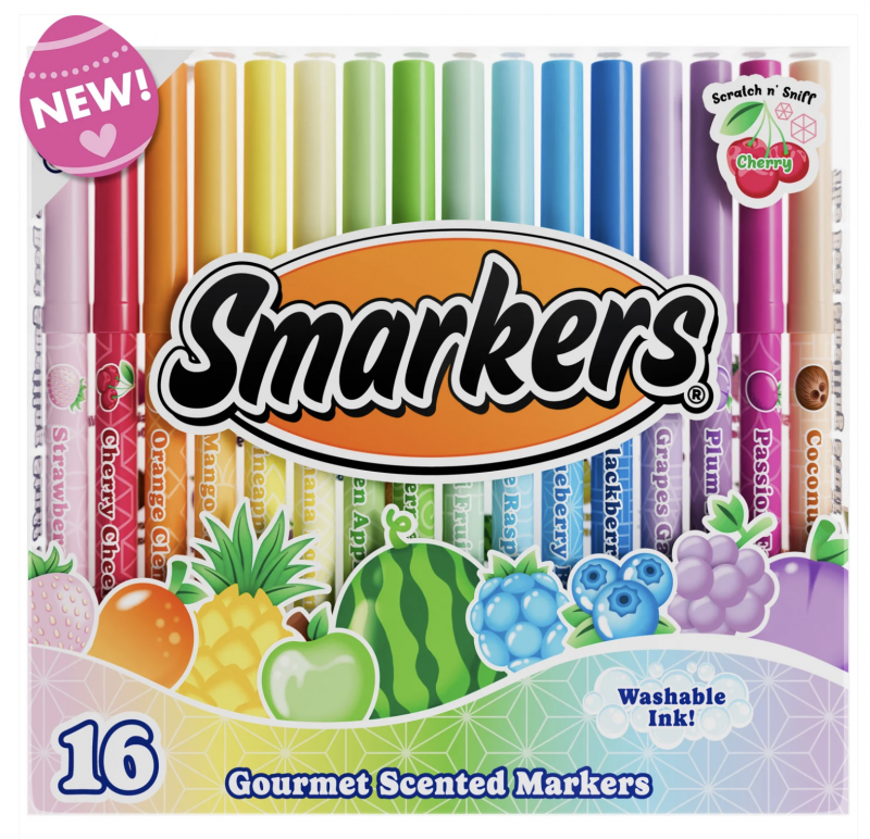 ScentCo Pastel Smarkers 16-Pack.