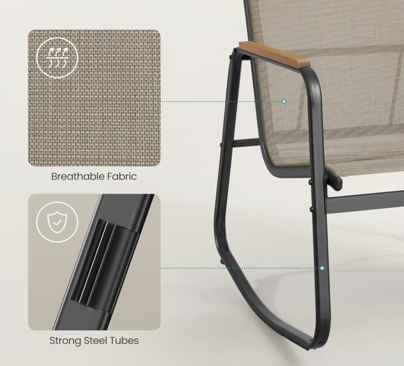 SONGMICS 3-Piece Patio Furniture Set Review + Giveaway.