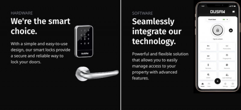 DUSAW Is Pioneering Smart Lock Software Technology Elevates Short-Term Rental Security.