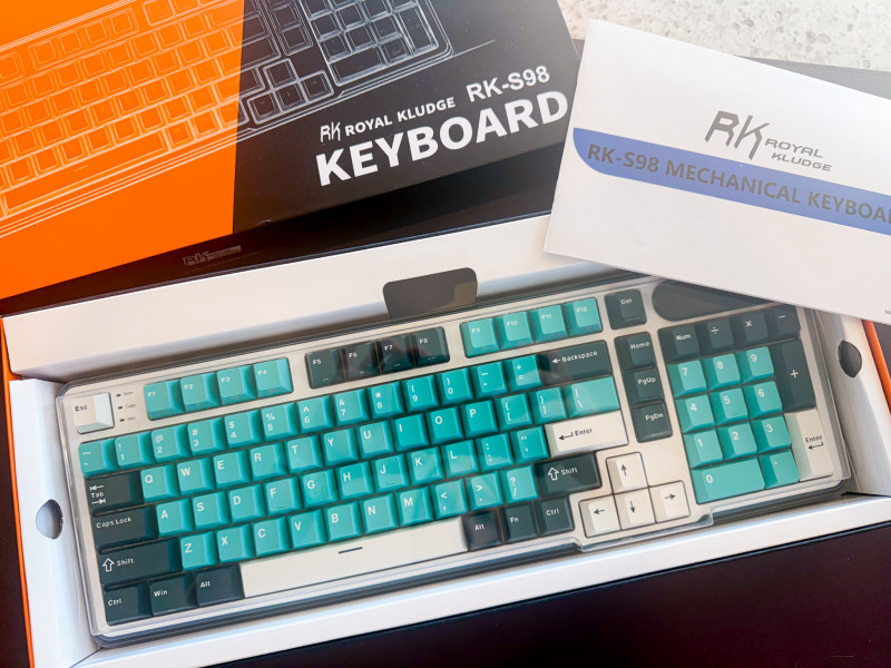 RK Gaming S98 96% Wireless Mechanical Keyboard Review.
