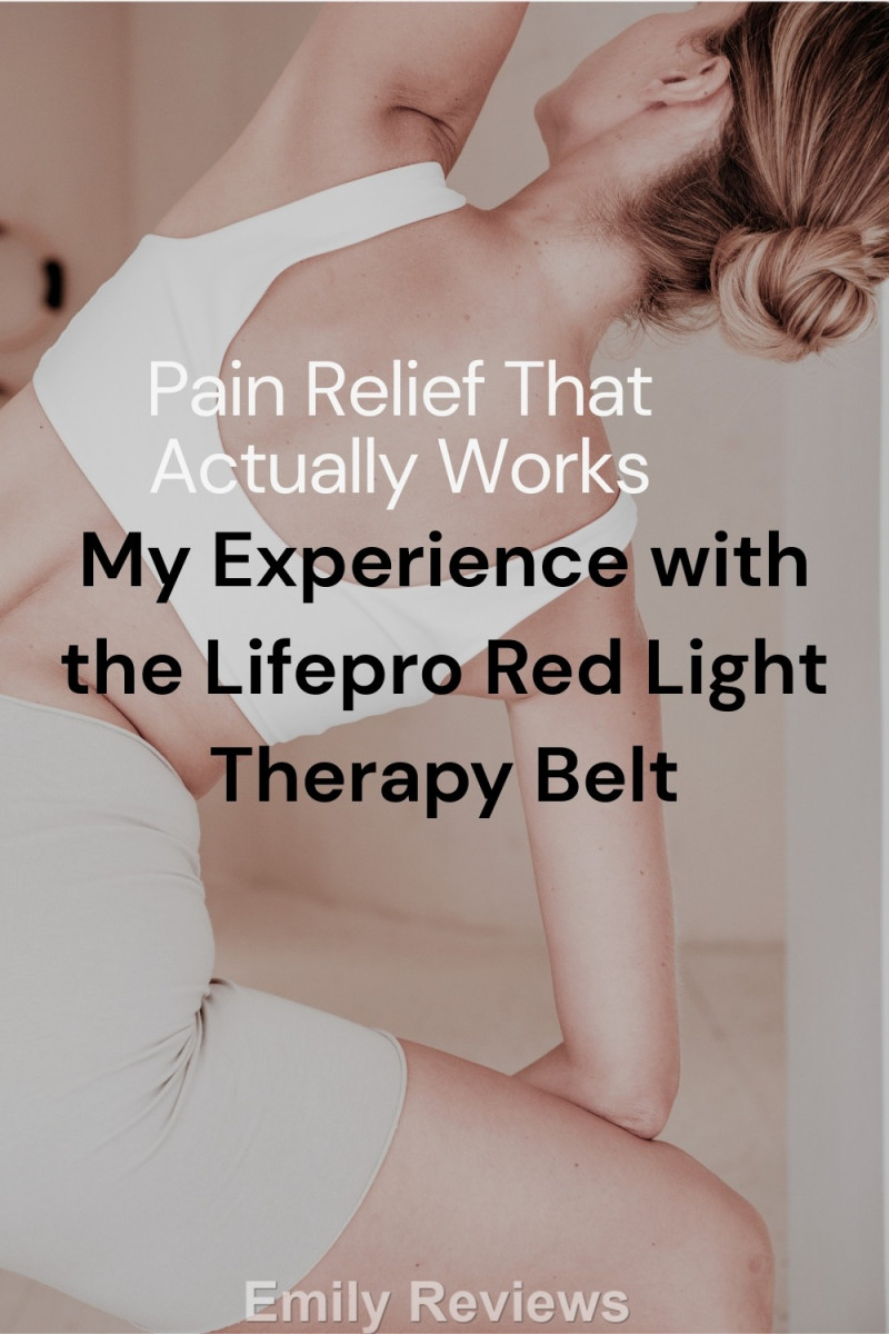 LifePro, Red Light Therapy, Pain Relief, Inflammation Relief, Sore Muscles, Cramps