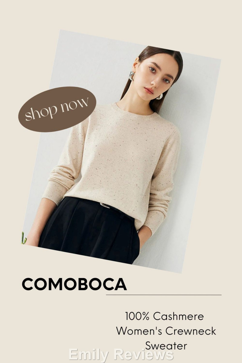 Comoboca, Cashmere Sweater, Women's Fashion