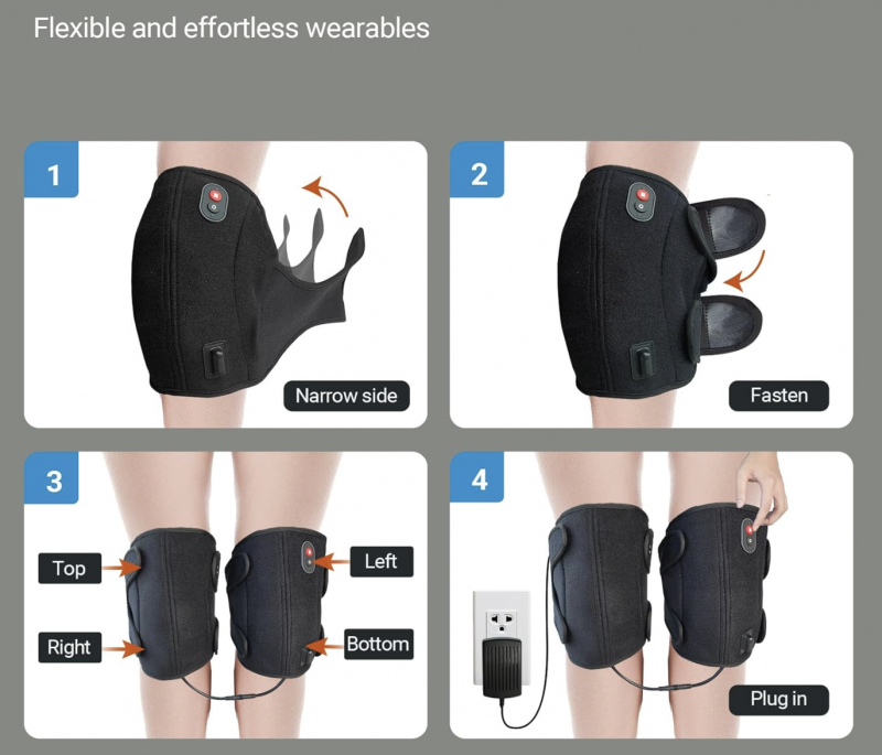 CooCoCo Knee Massager With Heat/Cold Giveaway!