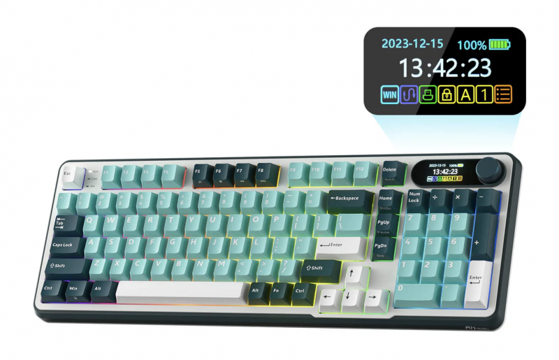 RK Gaming S98 96% Wireless Mechanical Keyboard Review.
