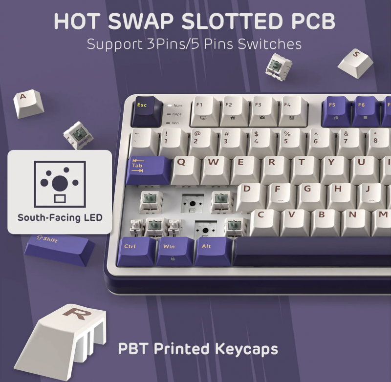 RK Gaming S98 96% Wireless Mechanical Keyboard Review.