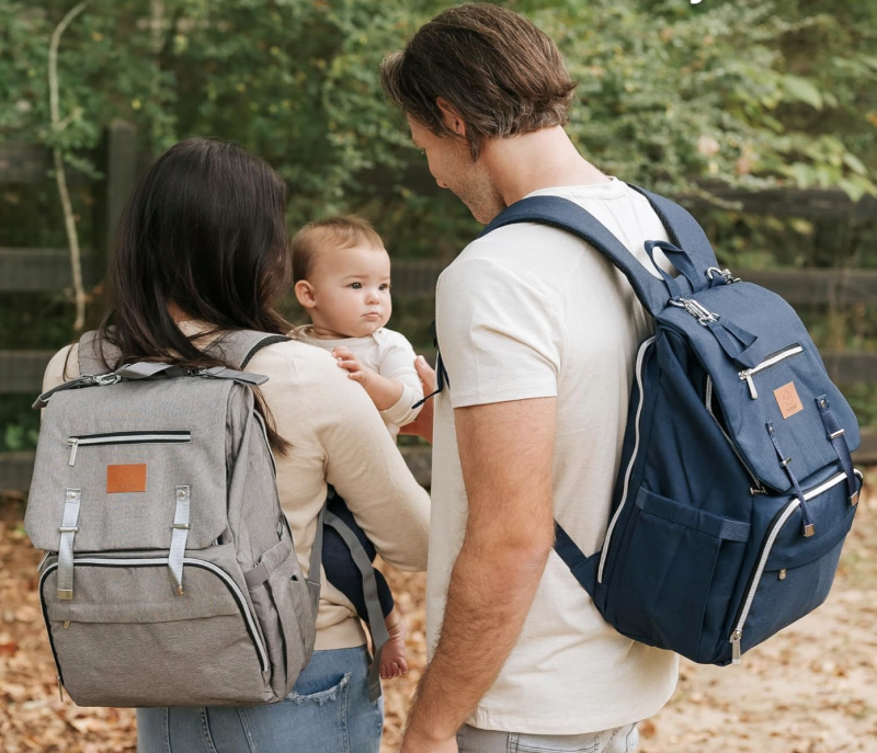 KeaBabies Baby Diaper Bag Backpack.