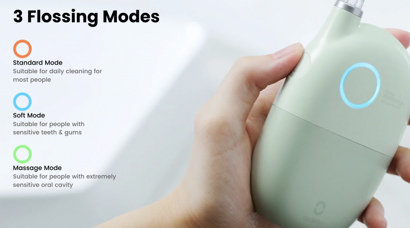 Oclean A10 AirPump Water Flosser Giveaway + Discount Code.