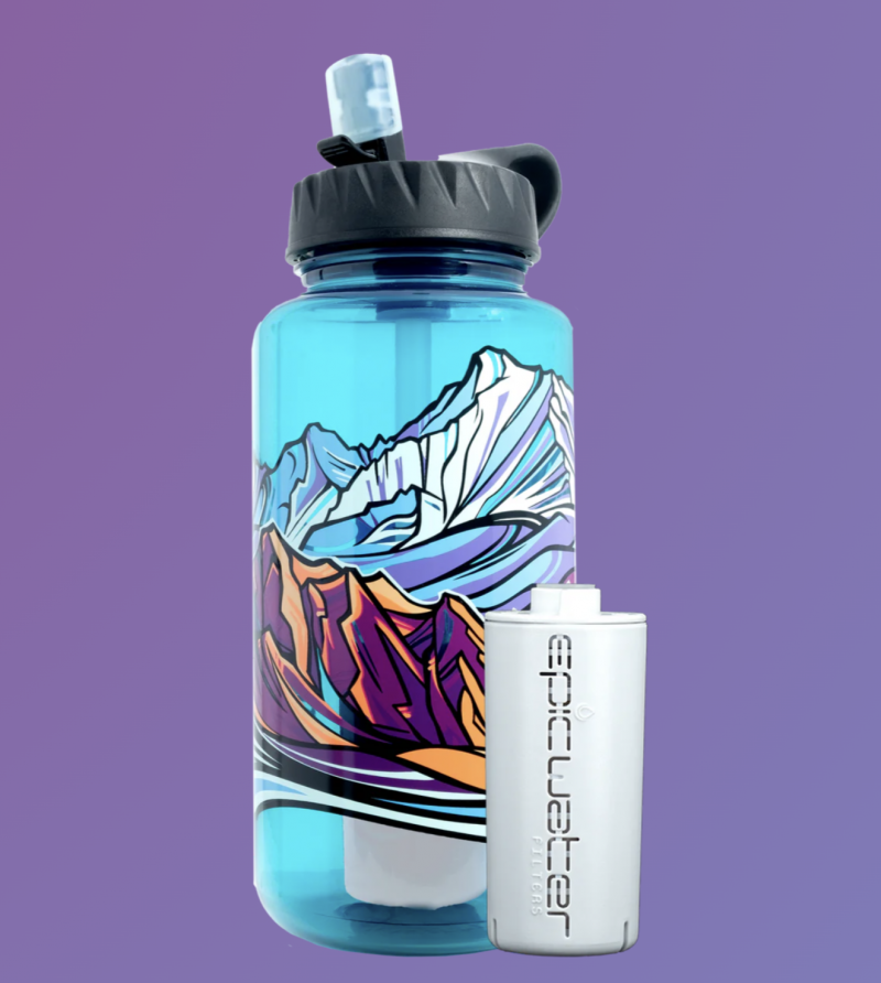 Epic Water Filters - Nalgene OG Gretchen Leggitt Art | 32 & 48oz.