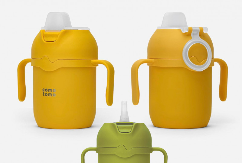 Comotomo Toddler Tumblers.