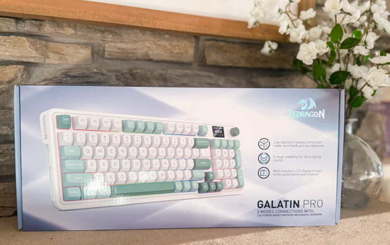 Redragon GALATIN PRO K719 Gaming Keyboard Review + Giveaway.