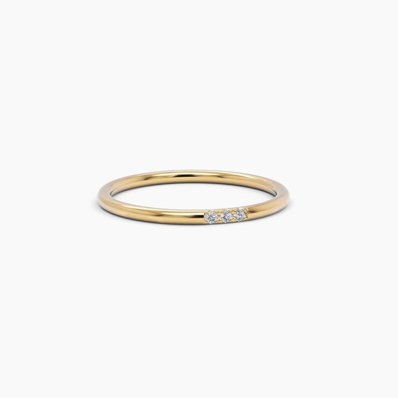 Enea three diamond band