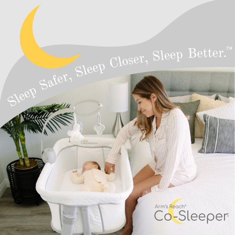 Arm’s Reach Versatile Co-Sleeper Bedside Bassinet.