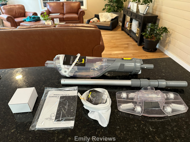 InoKraft, Cordless Pool Vacuum Cleaner, Swimming Pool Cleaner