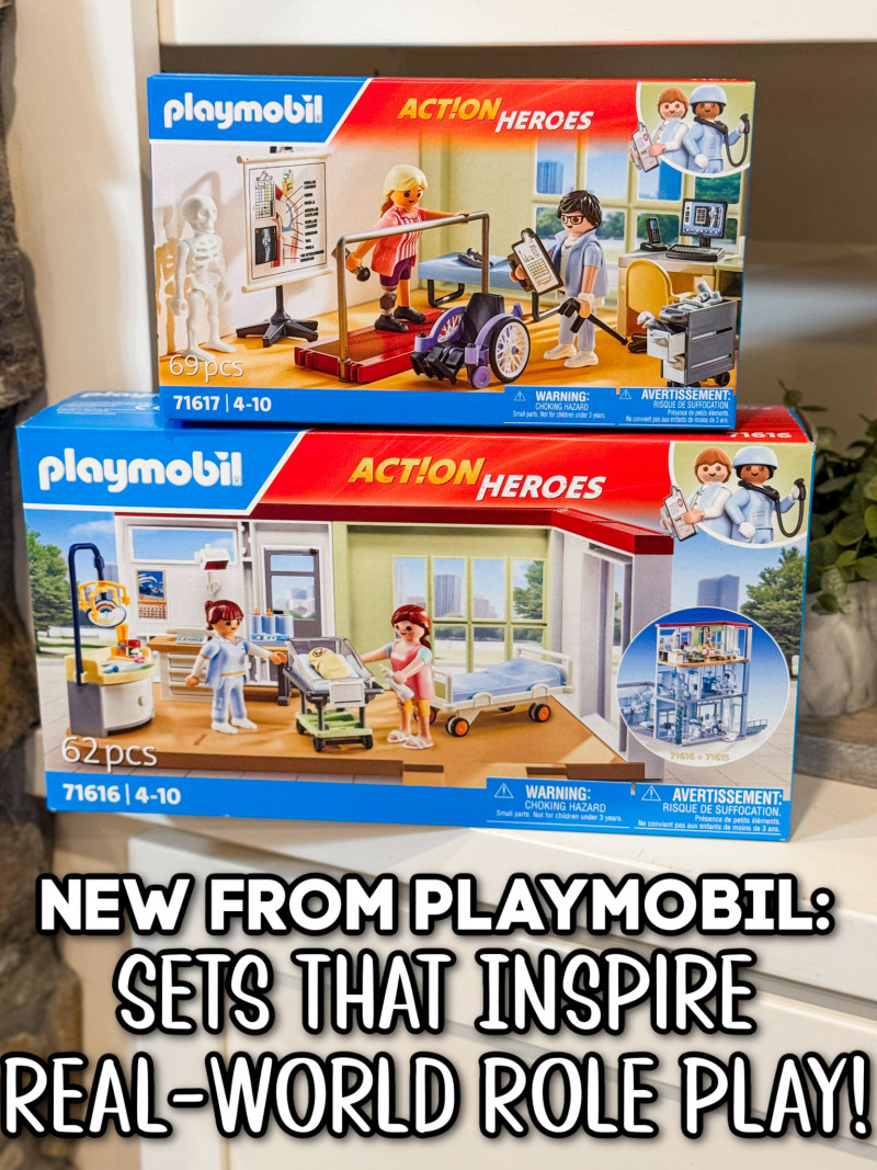 New from PLAYMOBIL: Sets That Inspire Real-World Role Play!