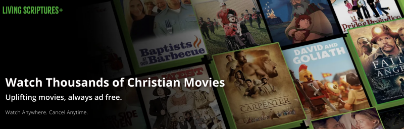 Living Scriptures+ (Watch Thousands Of Christian Movies Ad Free!) Review + Giveaway.