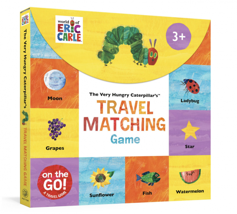 The Very Hungry Caterpillar's Travel Matching Game. A Matching Activity For Kids On The Go.
