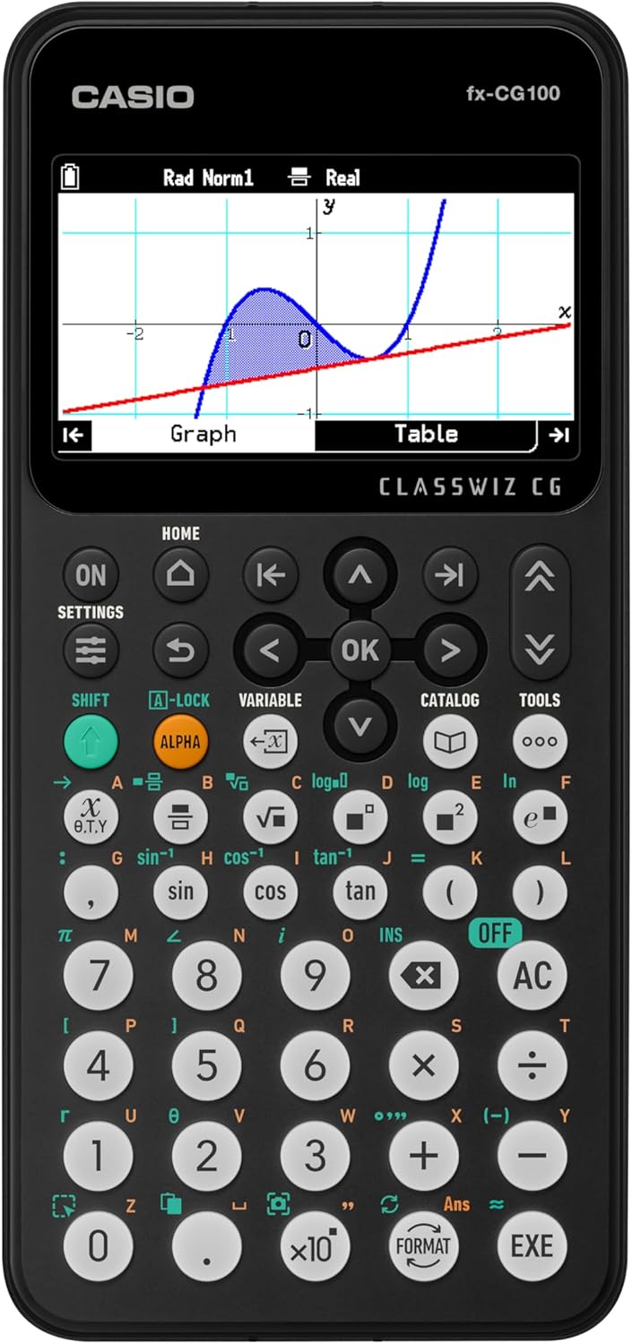 Casio fx-CG100 ClassWiz® Color Graphing Calculator.