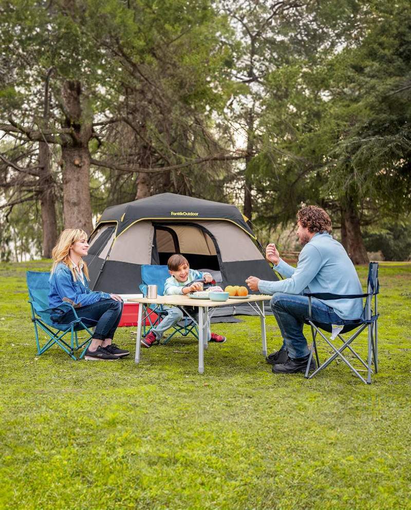FanttikOutdoor Camping Tent 4/6/8/10 Person Instant Cabin Tent.