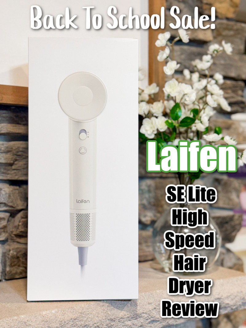 Laifen SE Lite High Speed Hair Dryer Review (Back To School SALE Going On NOW!).