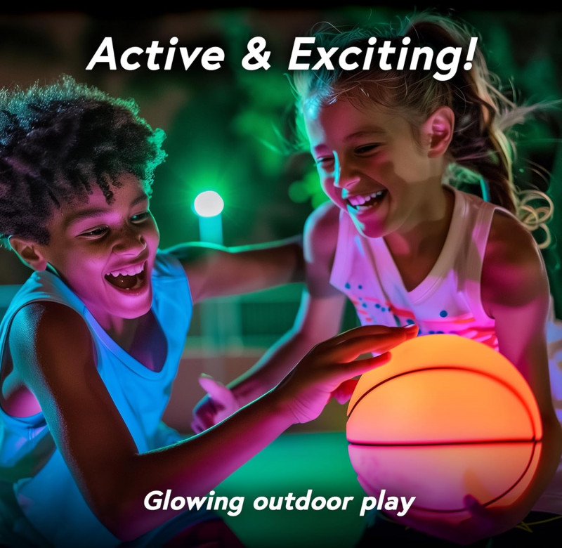 Light Up Basketball Set: Starshooters.