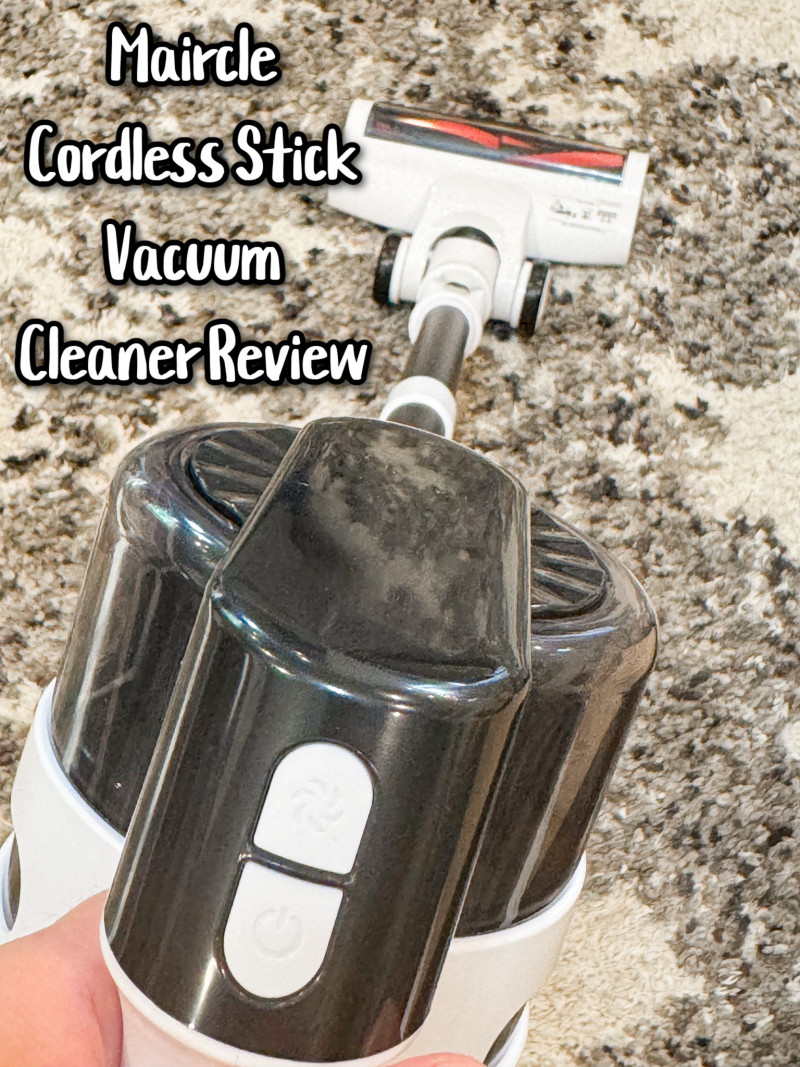 Maircle Cordless Stick Vacuum Cleaner Review.