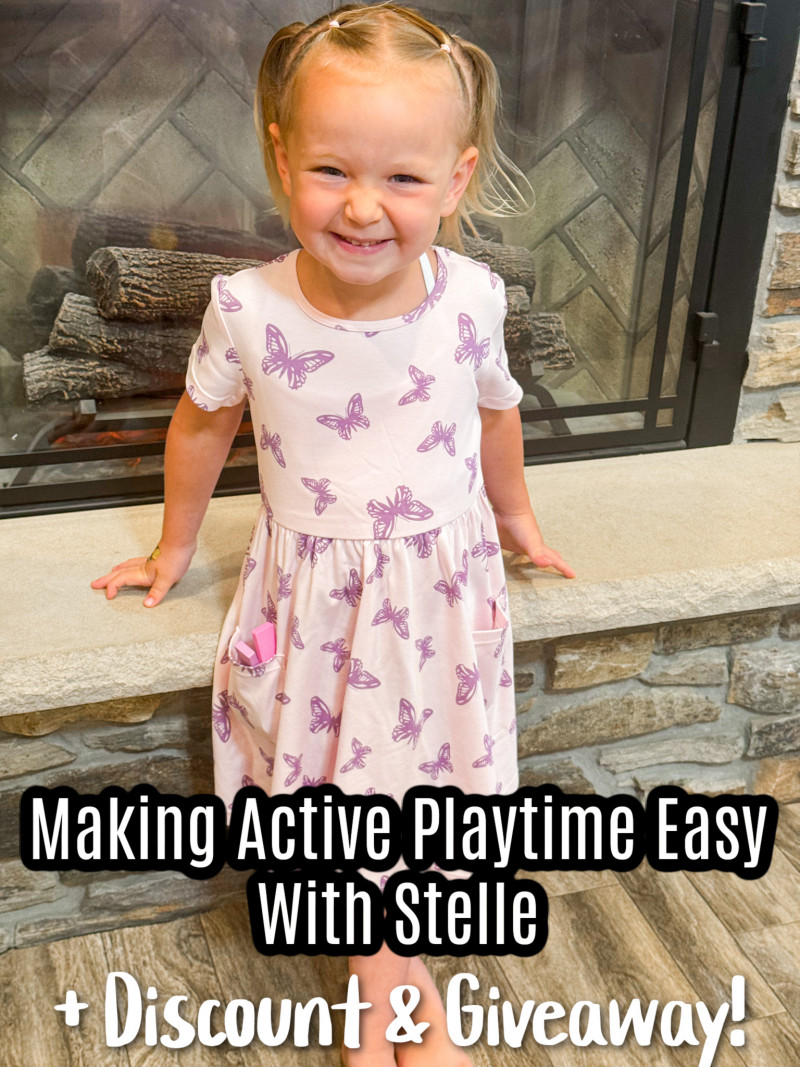 Making Active Playtime Easy With Stelle (+ Review, Discount, & Giveaway).