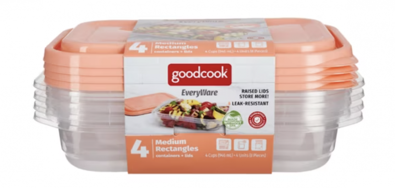 GoodCook EveryWare Storage Containers.
