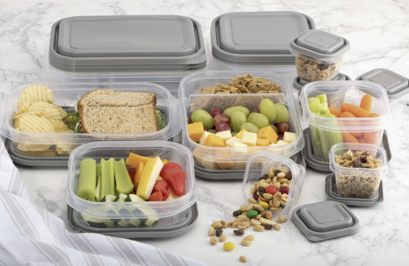 GoodCook EveryWare Set of 17 BPA-Free Food Storage Containers.