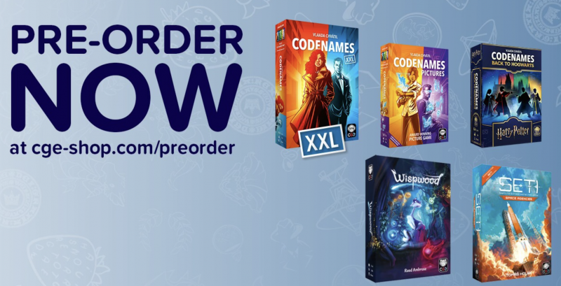 Codenames Celebrates 10 Years with All New Editions!