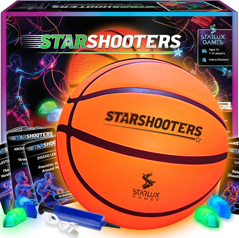 StarShooters: A Glow in The Dark Basketball Game Set - Starlux Games GIVEAWAY!
