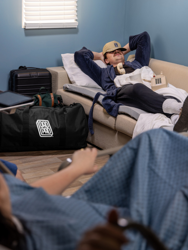 Dad Pad - The Hospital Sleep Pad You NEED.