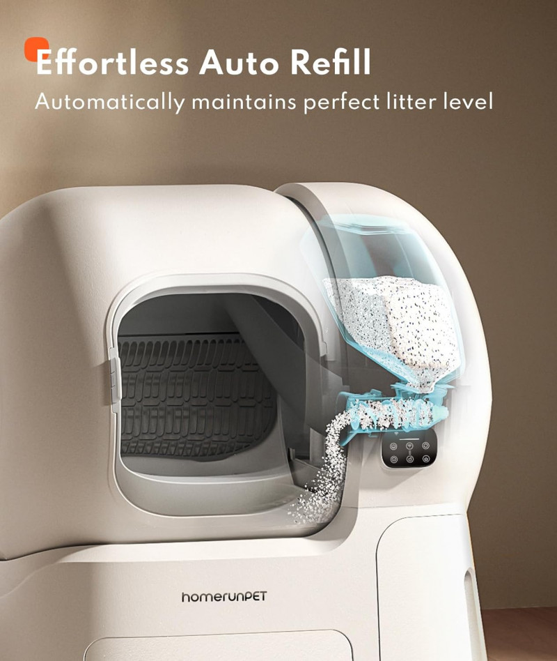 Homerunpet Self Cleaning Litter Box.