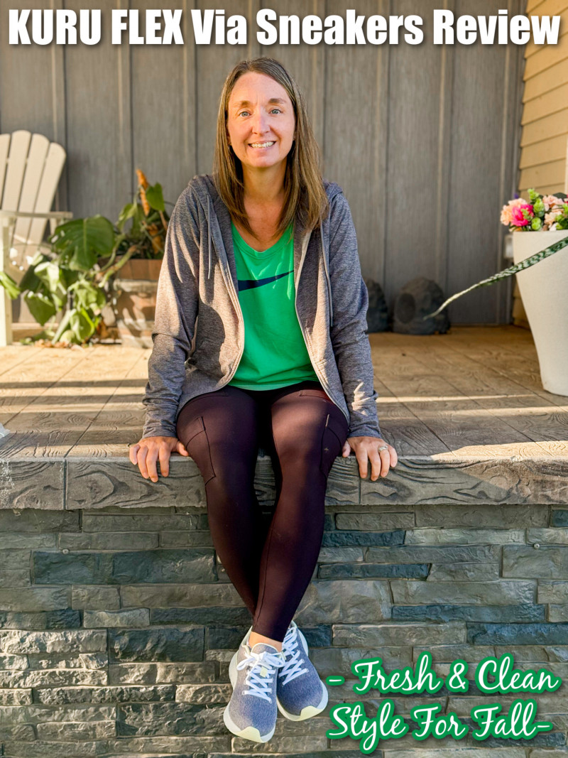 KURU FLEX Via Sneakers Review - Fresh & Clean Style For Fall.