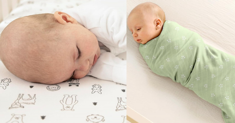 Keababies Crib Sheets + Swaddles.